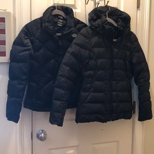 Bundle, 2 North Face 550 Black Ladies Sm Jackets